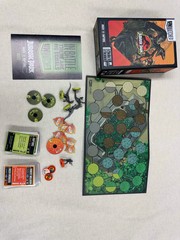 unmatched jurassic park: ingen vs. raptors good condition