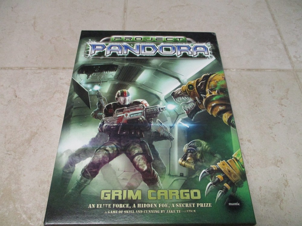 Mantic Games Project Pandora Grim Cargo Complete Board Game RPG Miniatures US