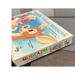 Vintage 1977 Rudolph the Red-Nosed Reindeer Cadaco Board Game Complete