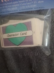 VTG THE I LOVE LUCY GAME REPLACEMENT 64 CHARACTER CARDS IN GOOD PRE-OWNED CONDIT