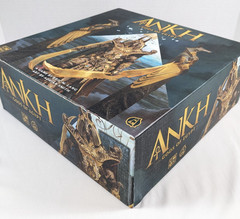 ANKH Board Game Core Set Used INCOMPLETE *See Notes* Box Damage CMON 2021
