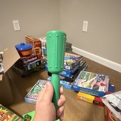 Fisher-Price Whac-A-Mole Electronic Game Lights & Sounds, Ages 4+, 1-2 Players