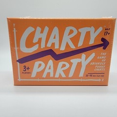 Charty Party – The Game of Absurdly Funny Charts – Adult Card Game – Brand New