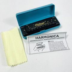 Ridley’s Deluxe Edition Harmonica with Case, Song Sheet and Instructions