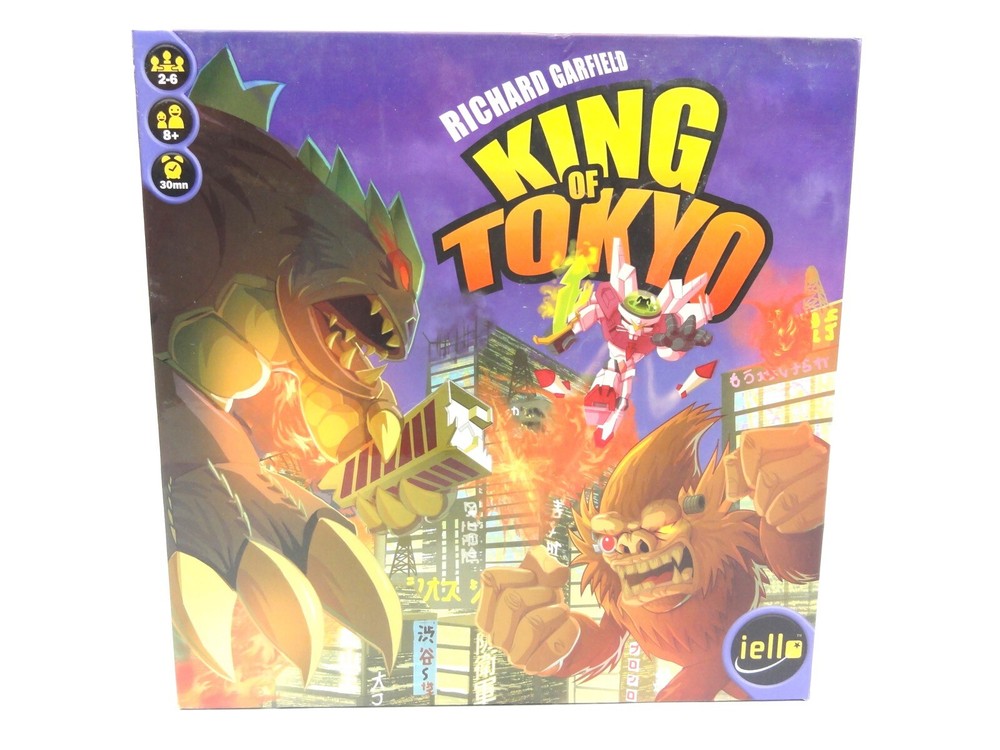King of Tokyo Board Game COMPLETE (used) 2010 Iello