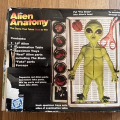 1997 Alien Anatomy Autopsy Board Game R Marino Complete In Box Vintage UFO Rare