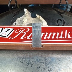 VTG Rummikub 1960’s All Wood Box & Wood Sides W/ Metal Brackets- 106 TILES EUC