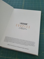 Adventure Challenge Couples Edition Hardcover Book
