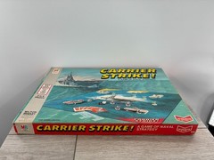 Milton Bradley Carrier Strike Complete Board Game Naval Military Strategy #4713