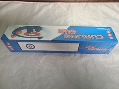 Table Top Curling Game- Foats Sealed- Family Fun-Any Age- Take Any Where