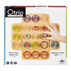 Otrio Wood Strategy-Based Family Board Game Award-Winning STEM Interactive Pu…