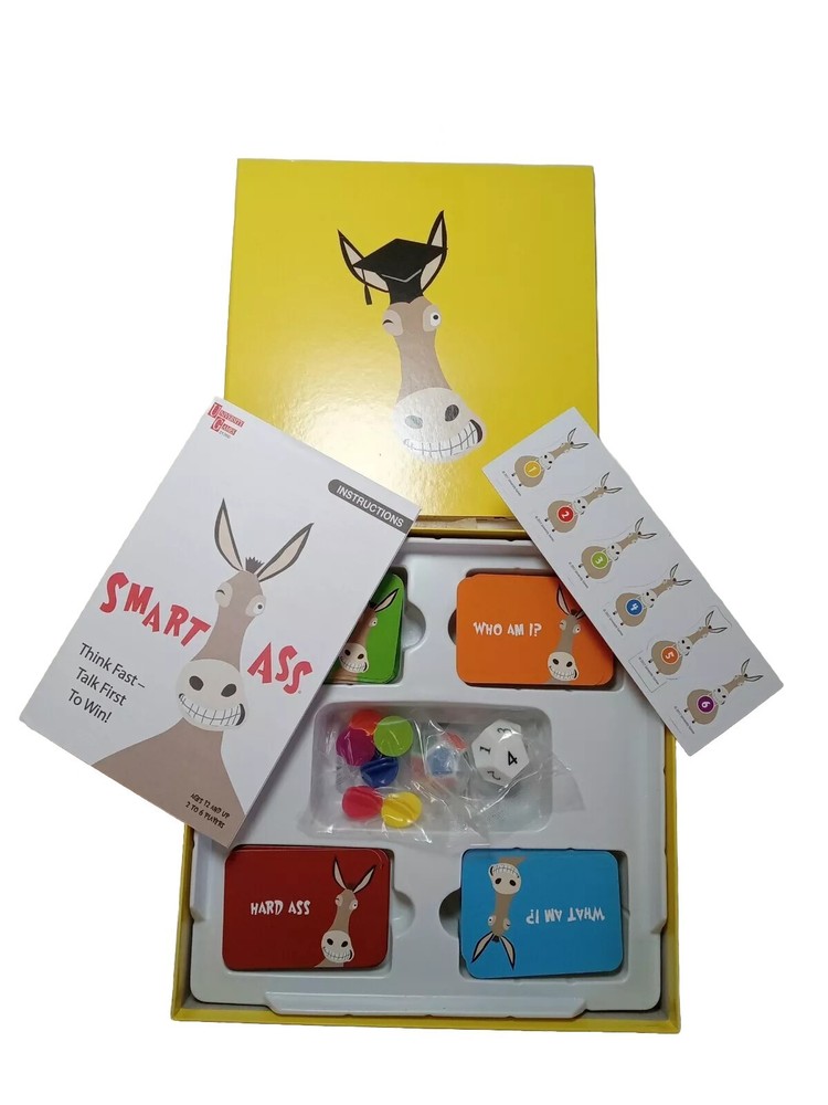 SMART A*S Trivia Game -Family Board Game by University Games