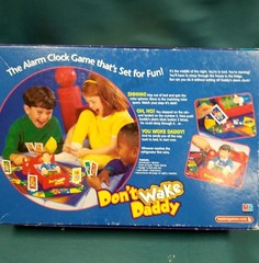 Toys r Us Hasbro Don’t Wake Daddy Alarm Clock Board Game 2011 WORKS COMPLETE
