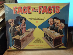 Face the Facts Board Game – Lowell Toys – 1961 – Complete