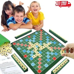 New, sealed, original Scrabble board game for families, children, and adults (ed