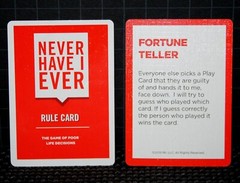 “NEVER HAVE I EVER THE GAME OF POOR DECISIONS” From INI Vintage 2019