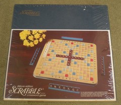 Scrabble Deluxe Edition 1970s Rotating Turntable Board Game No.71 Sealed 1977