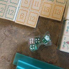 Various Mahjong Tiles All Are New Some Sealed. 265 Tiles , Dices