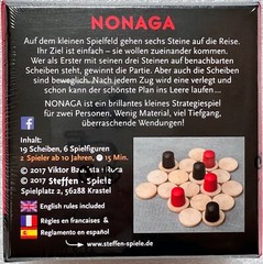 Nonaga Steffen games strategy game family game laying game wooden toy new