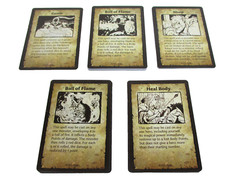 HEROQUEST Complete SPELL CARDS Set Avalon Hill NEW!!