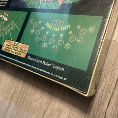 Let It Ride Three Card Poker Texas Hold ‘Em Home Casino Game Set SEALED