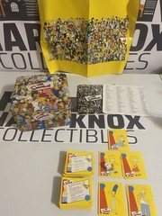 The Simpsons Trivia & Board Game Lot Missing A Few Pieces See Description