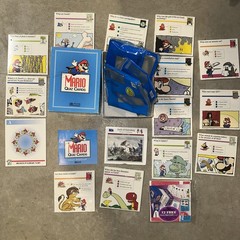 Vintage 1995 Mario Quiz Cards Atlas Editions Factory Sealed Cards Manual Box Ad