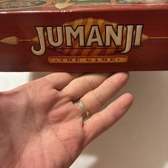 Cardinal Jumanji Board Game Complete Set, Movie & TV Theme, 2+ Players, Ages 5+