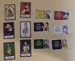Disney Vacation Club Edition CLUE Mystery Board Game – Clue And Player Cards