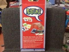 Ratuki Card Board Game Hasbro 2010 8+ Years 2-5 Players Opened Box