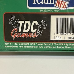 Vintage 1994 TDC Games Team NFL Fantasy Football Home Game Sealed