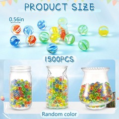 Lewtemi 1500 Pcs 8 inches (W) x 12 (L) x 1 inch (H), Classic Color