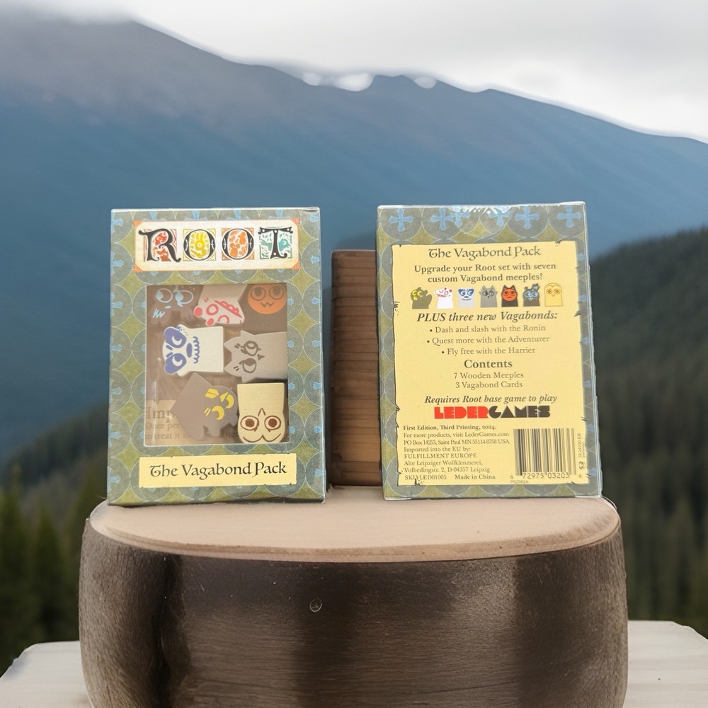 Root The Vagabond Pack Sealed New Board Game Leder Games