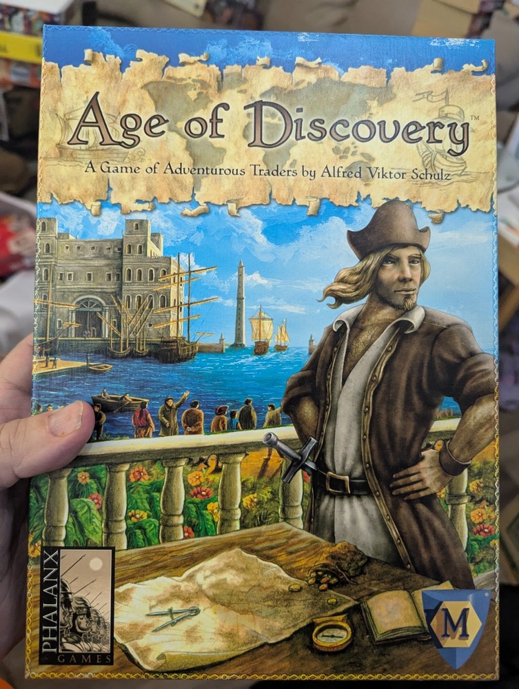 AGE of DISCOVERY Board Game 100% COMPLETE 2007