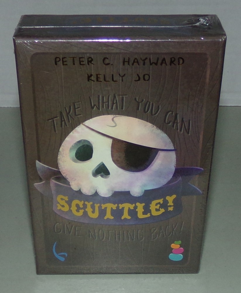 SCUTTLE A Game of Piracy & Treasure Hunting 1-5 Players 6+ Black Jack Scurvy NEW