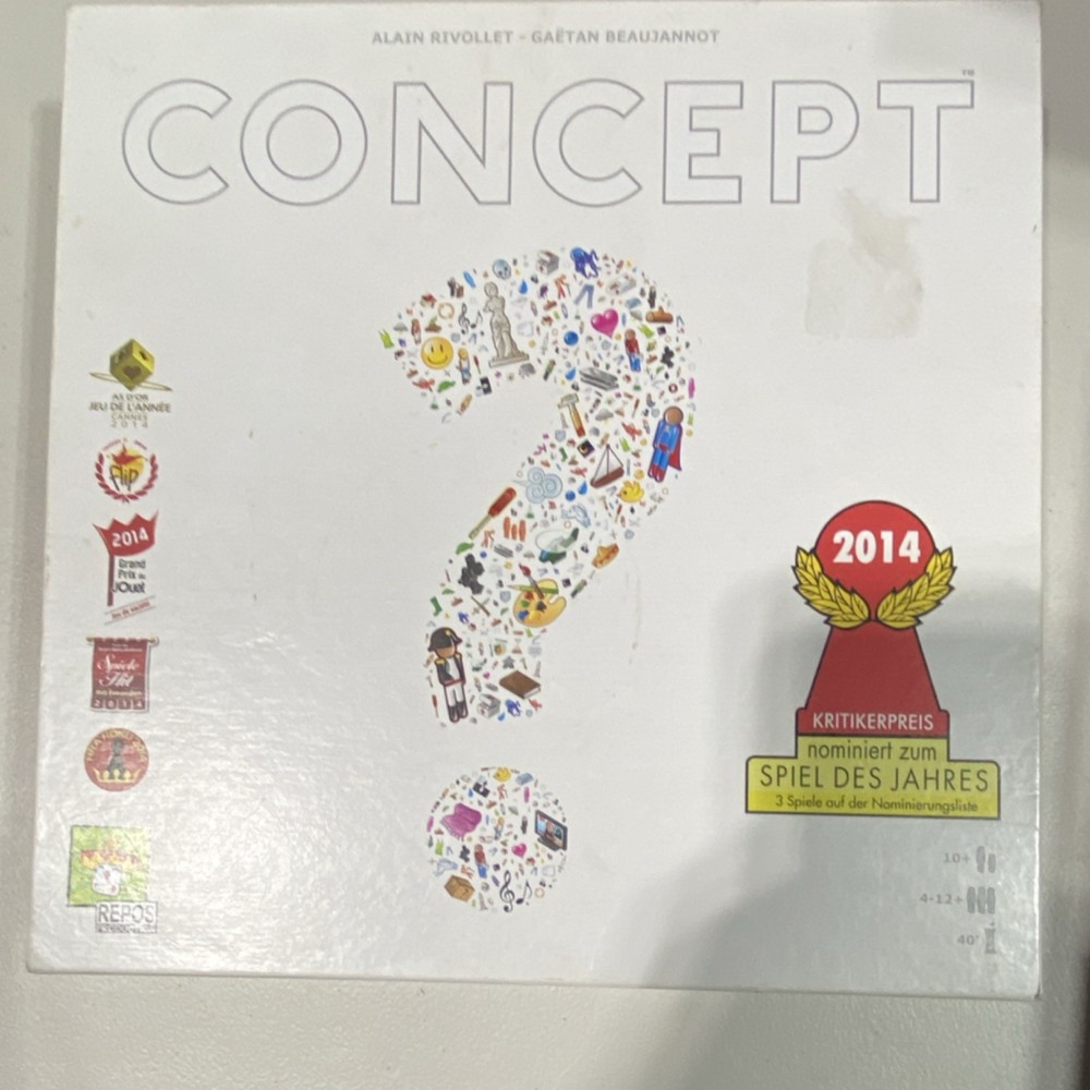 Repos Production Concept Board Game, Spiel des Jahres Nominee, 2014, Ages 10+, …