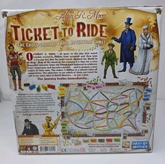 Days of Wonder Ticket To Ride by Alan R. Moon Train Adventure Board Game