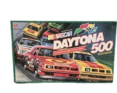 Nascar Daytona 500 Racing Board Game By: Milton Bradley – COMPLETE Game