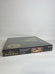 Pressman Deluxe Tri-Ominos Sealed 1982 Board Game “NEW 4 Two-Tier Racks” Vintage