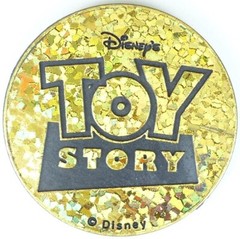 Lot of 5 Authentic POG Brand Disney Toy Story Plastic POG Kini Slammer WPF 1990s