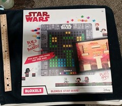 Disney Star Wars BLOXELS Star Wars Video Games That YOU Make Board Game MATTEL !