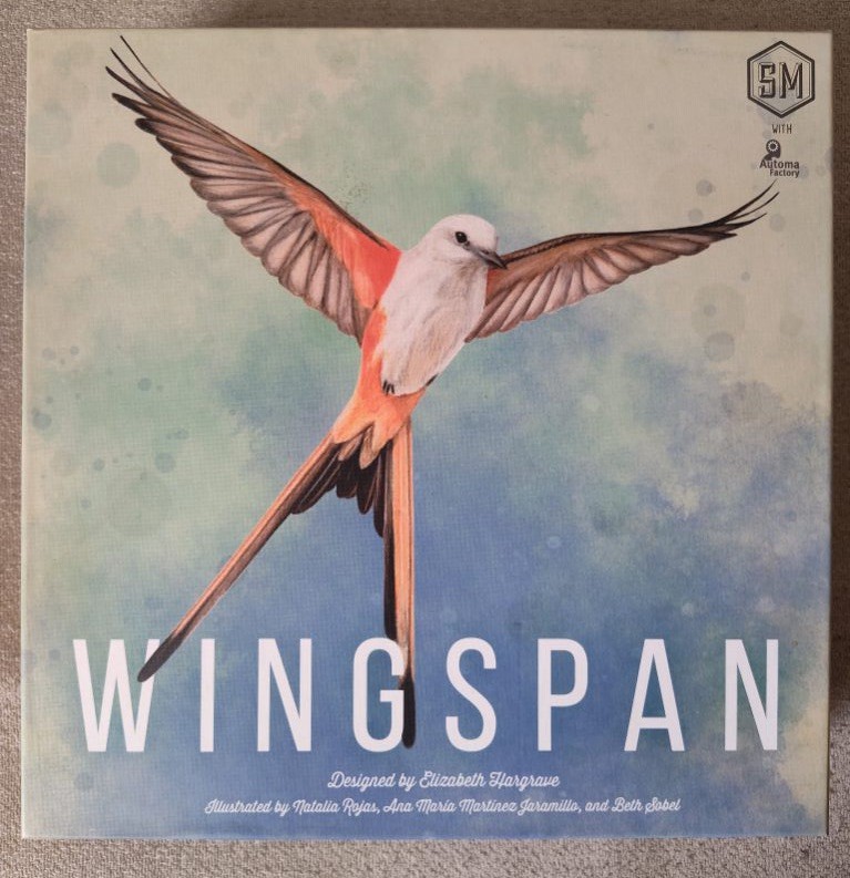 WINGSPAN Board Game – Stonemaier Games STM910. Complete PreOwned