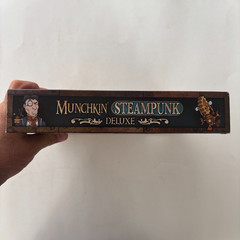 Munchkin Steampunk Deluxe – Board Card Game – Steve Jackson (some missing parts)