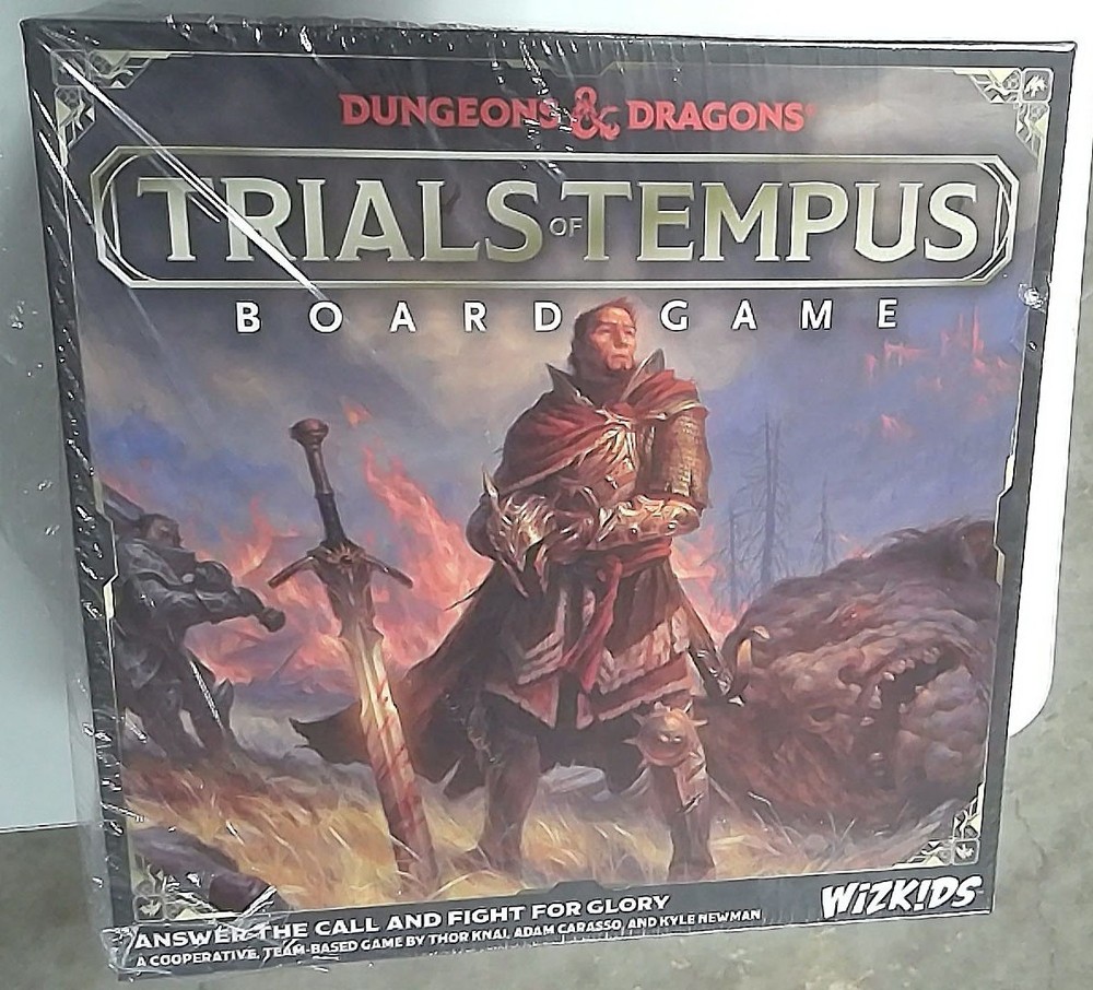 1x Dungeons & Dragons: Trials of Tempus Brand New Board Games