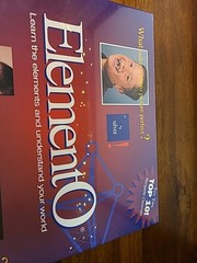 ELEMENTO Periodic Table Learning Board Game 1996 Science Games NEW