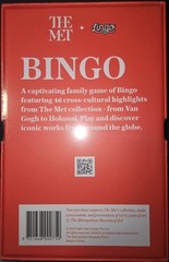 The Met Bingo The Metropolitan Museum of Art New York Bingo Game from Lingo New