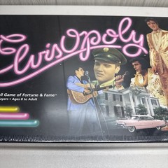 1995 Elvisopoly MONOPOLY Elvis Presley Edition Rock ‘N’ Roll Board Game SEALED