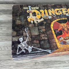 The New Dungeon Board Game 1989 TSR D&D Dungeons & Dragons Incomplete Vintage