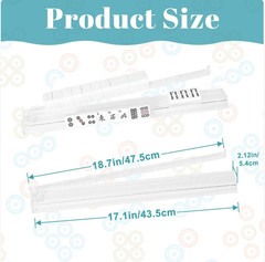 Cheetah Mahjong Tile Rack Set w/ Storage Bag 4 Clear Acrylic Racks Leopard