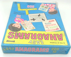 Vintage Saalfield Easy Anagrams Games Partially Sealed – H3-1